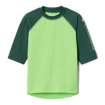 Columbia T-Shirt Jongens, Sandy Shores Short Sleeve Sunguard Groen, 49OQZMRSL